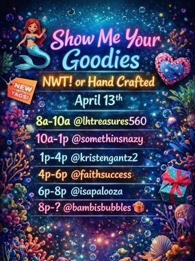 Show Me Your Goodies Live Share Show Train 🚂 NWT or Handcrafted Items